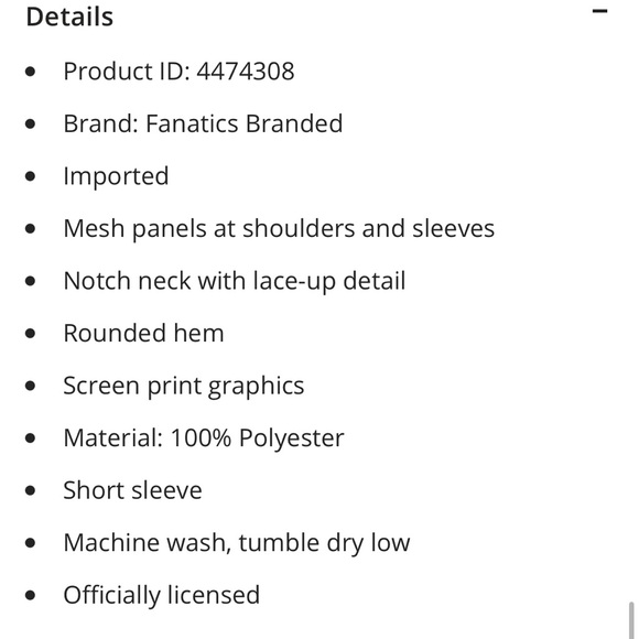 NWT NFL Buffalo Bills jersey tee - Picture 6 of 6